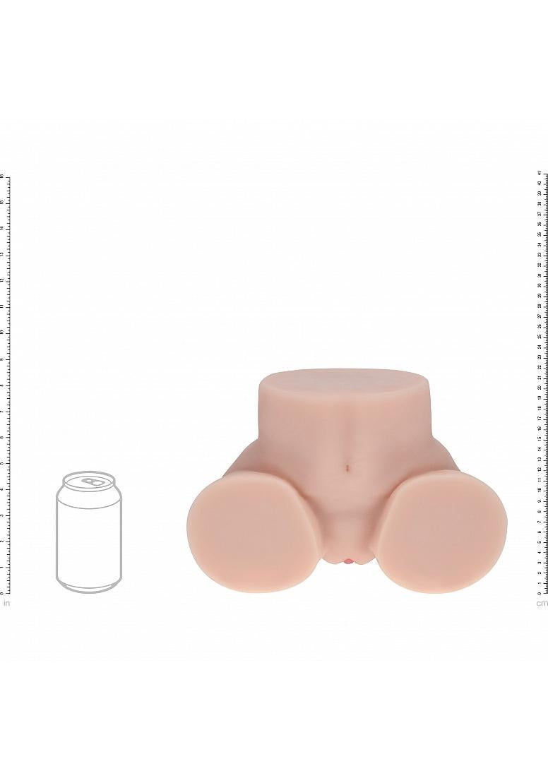 XKIN - Bodyforms - Rina Brooks - Dual Entry - TPE Bodyforms Masturbator - 5.4 lbs - Vanila