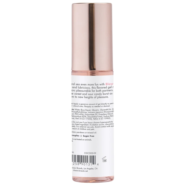CG Blow Me Oral Sex Gel Berry Burst 2 oz.