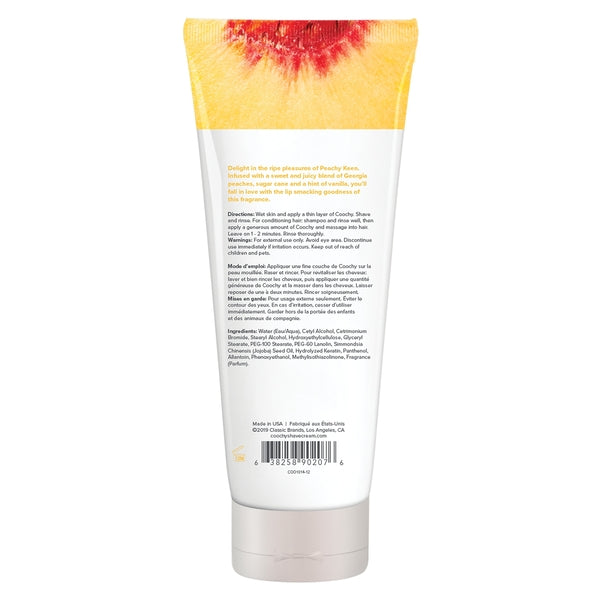 Coochy Shave Cream Peachy Keen 12.5 oz.