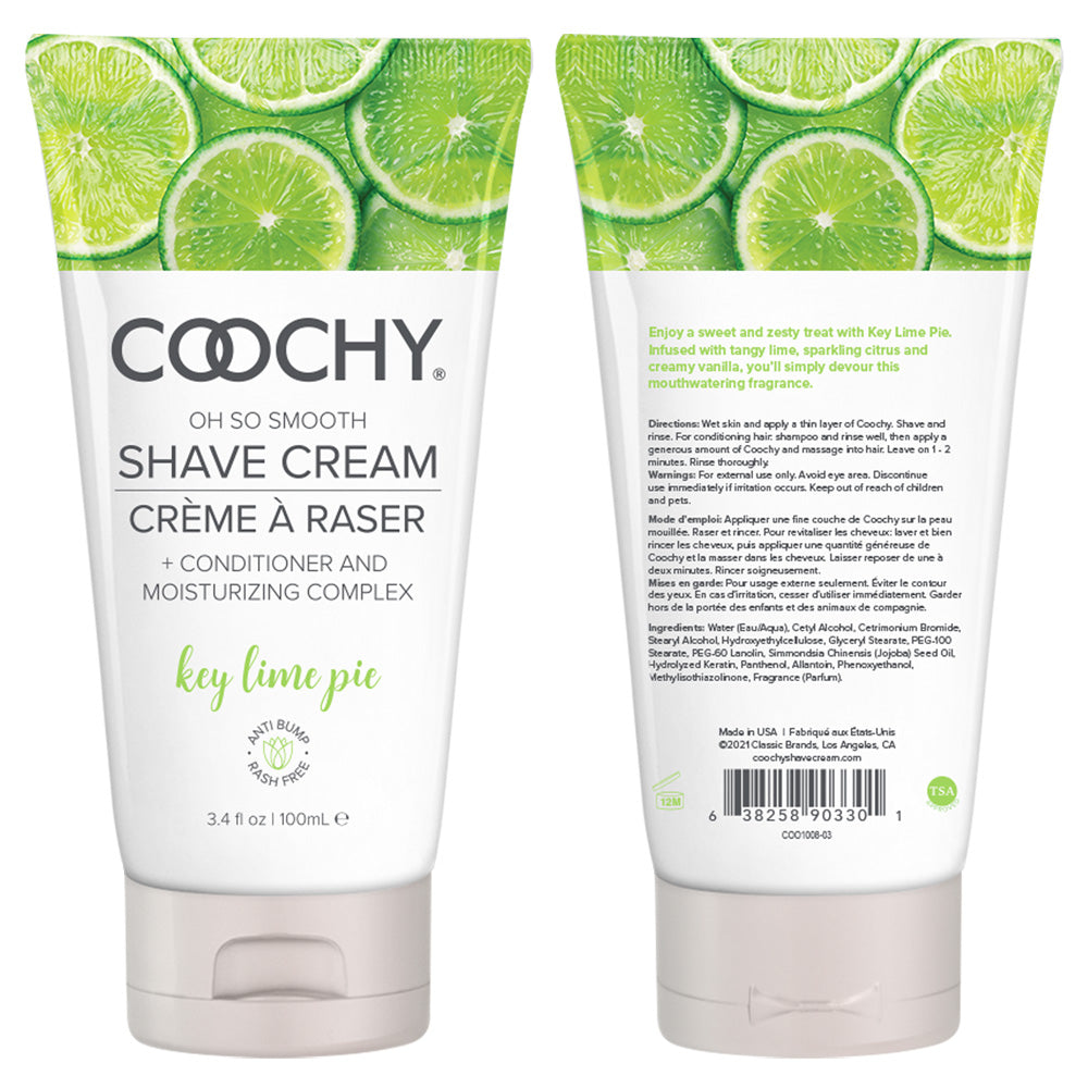 Coochy Shave Cream-Key Lime Pie 3.4oz