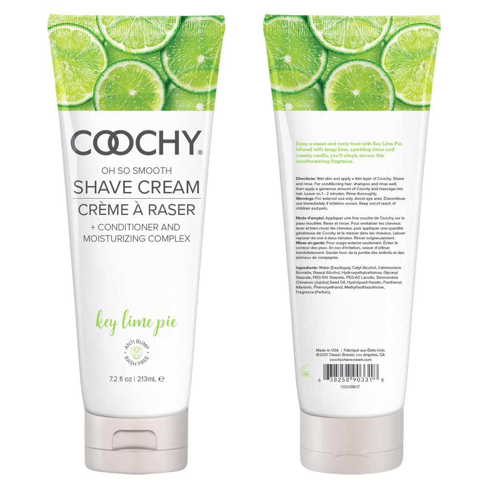 Coochy Shave Cream Key Lime Pie 7.2 oz.