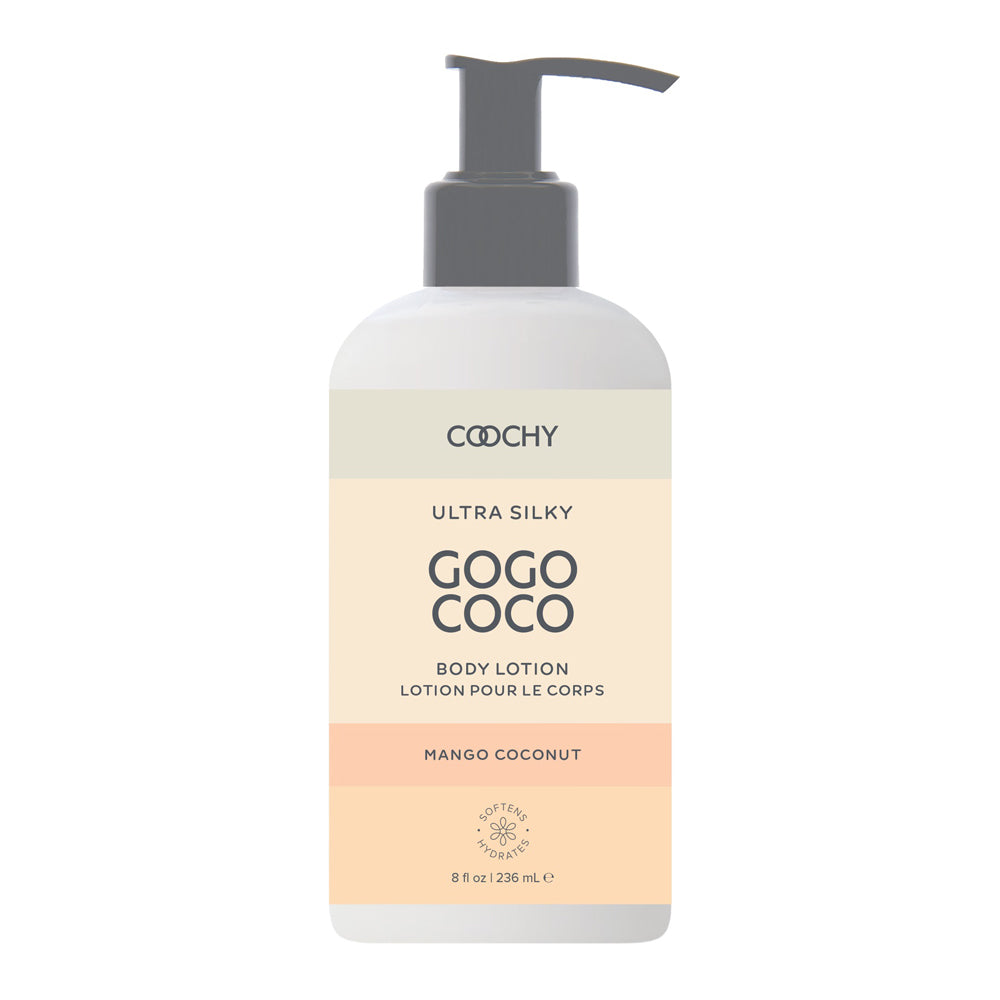 Coochy Ultra Silky Body Lotion Mango Coconut 8 oz.
