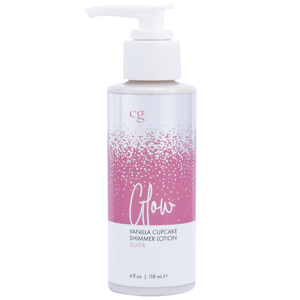 Cgc Vanilla Cupcake Fragranced Shimmer Lotion Silver 4 oz.