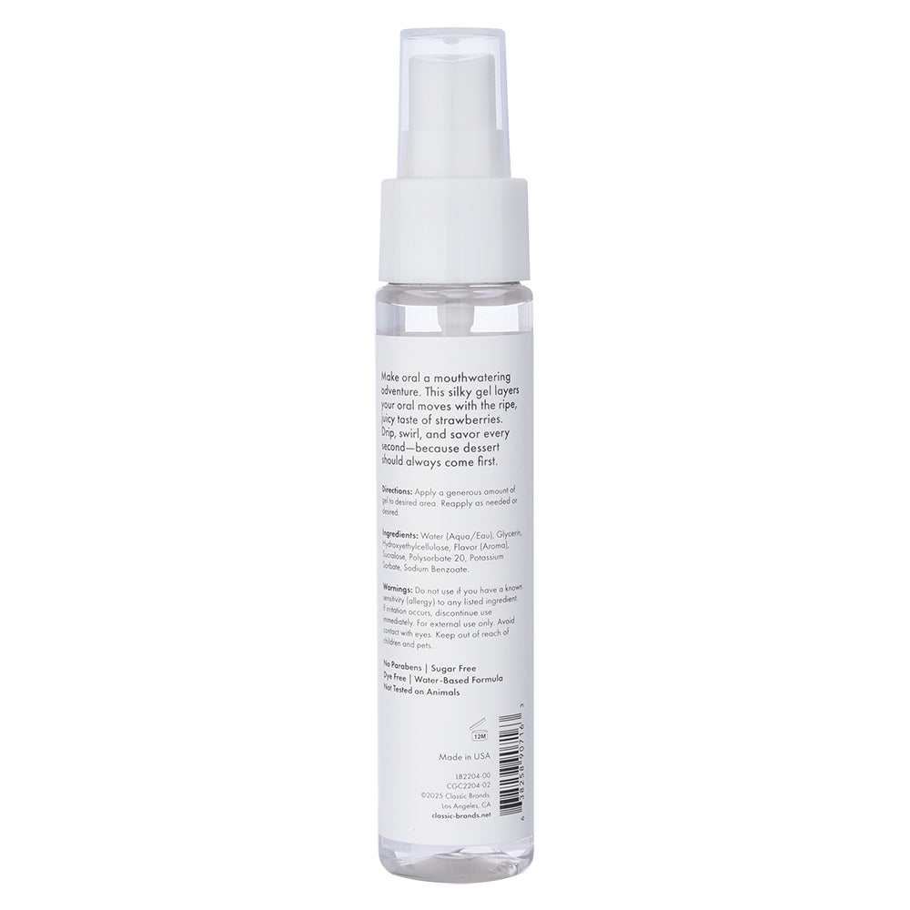 CGC Blow Me Oral Sex Gel Strawberry 2 oz.