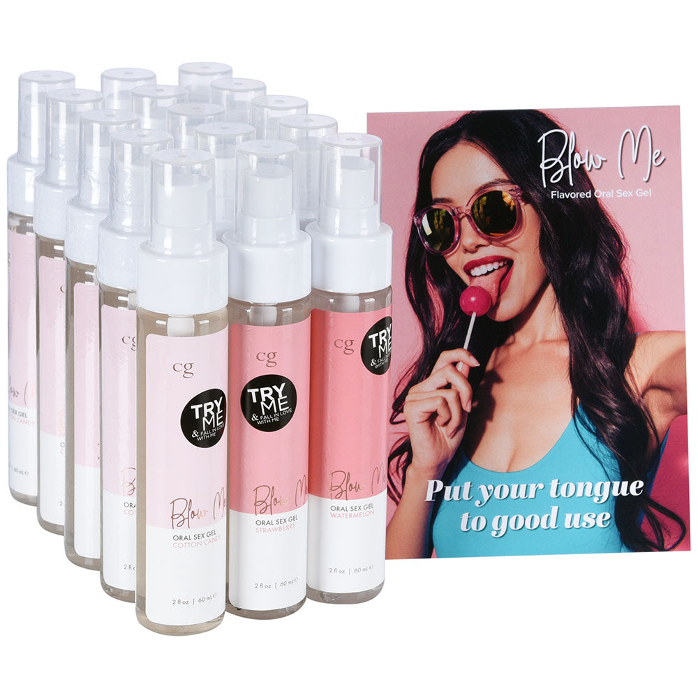 CGC Blow Me Oral Sex Gel 16pc Bundle With Testers