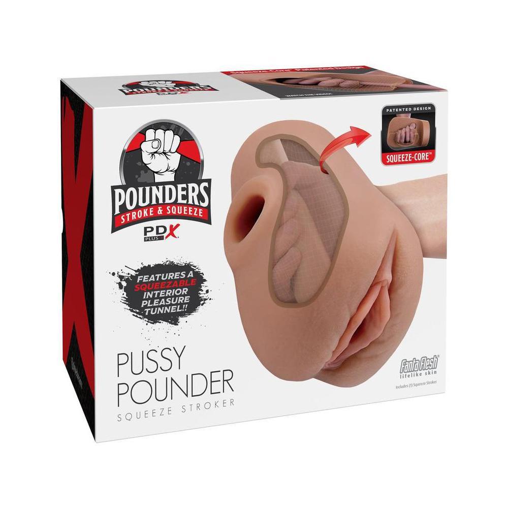 Pdx Plus Pussy Pounder Squeeze Stroker