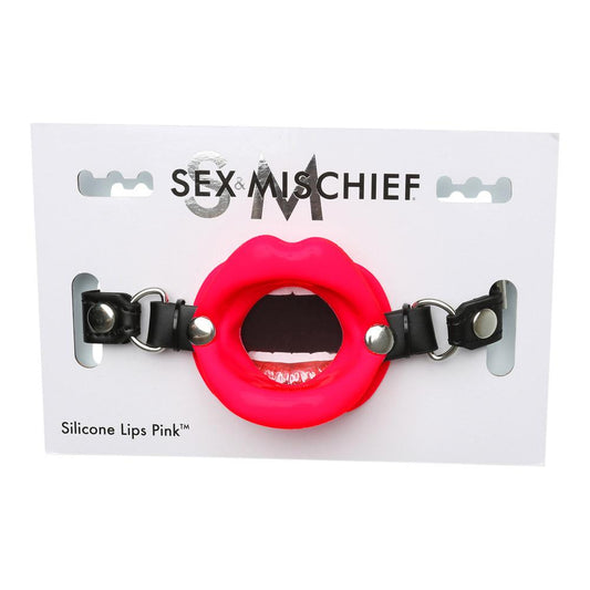 S&M Silicone Lips Red