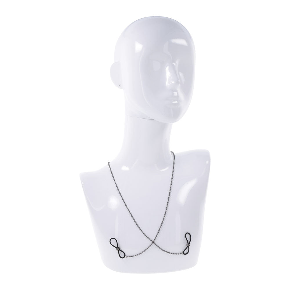 Ex's & Oh's Body Jewelry With Nipple Ties