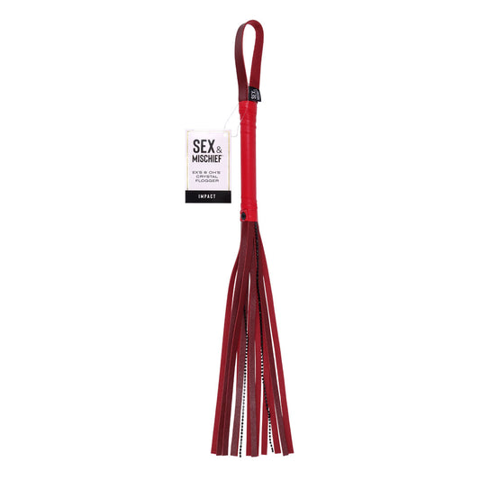 Ex's & Oh's Crystal Flogger