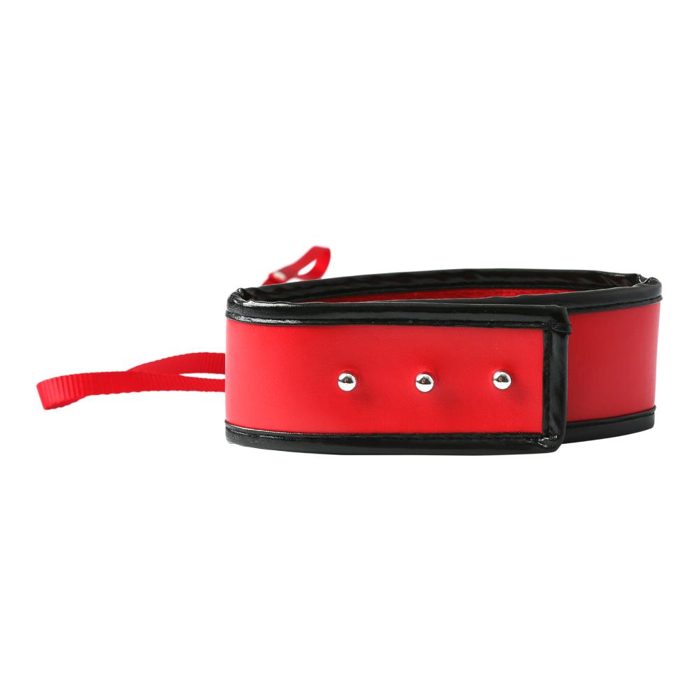 S&M Red Leash & Collar
