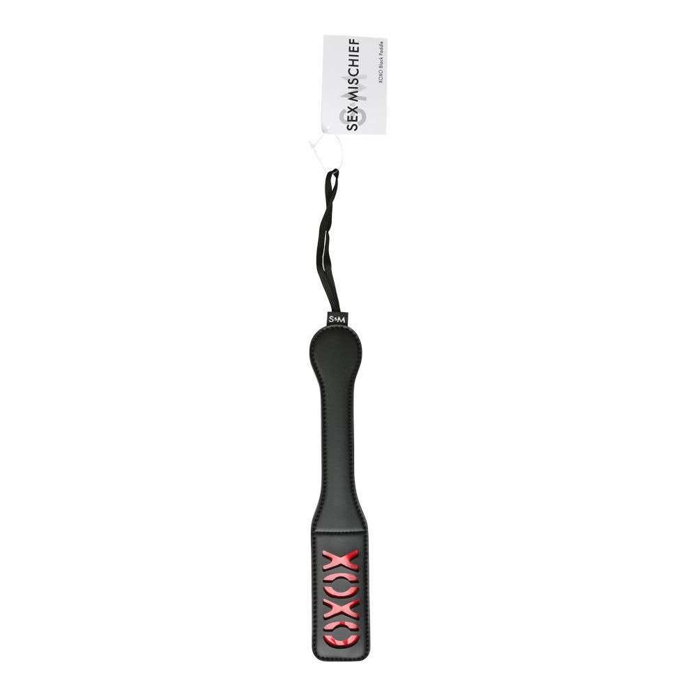 S&M Xoxo Paddle Black