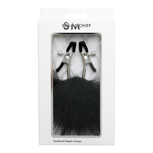 S&M Feathered Nipple Clamps