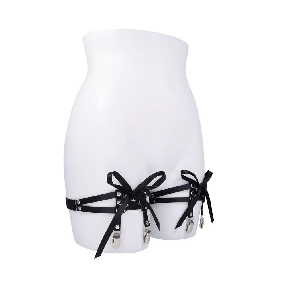 S&M Laced Up Garters