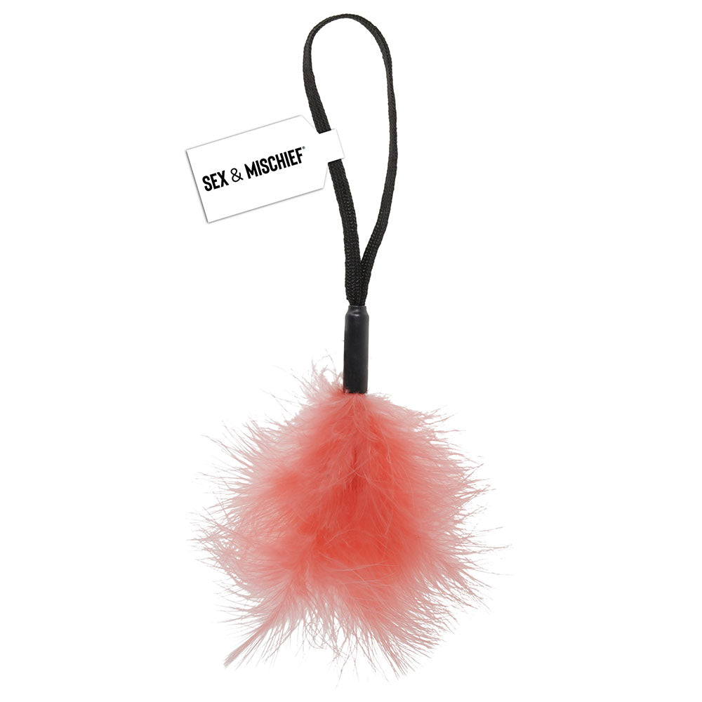 Peaches 'N CreaMe Peach Wrist Feather Tickler