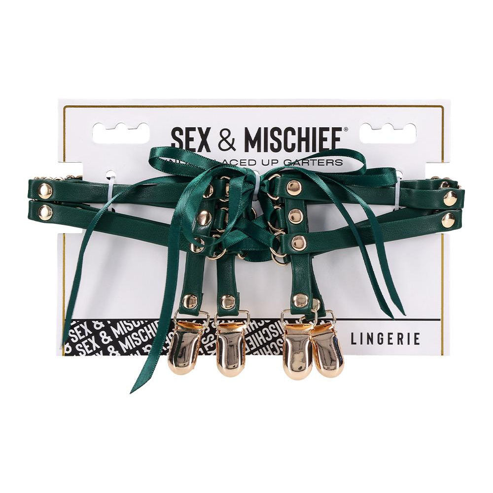 Indica Laced Up Garters