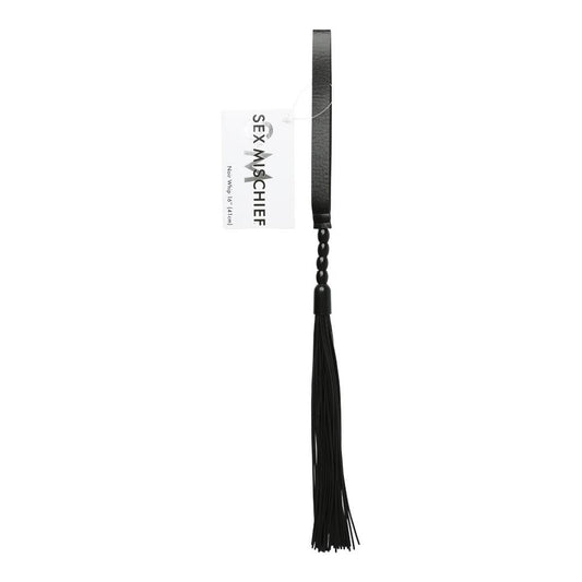 S&M Beaded Flogger Noir