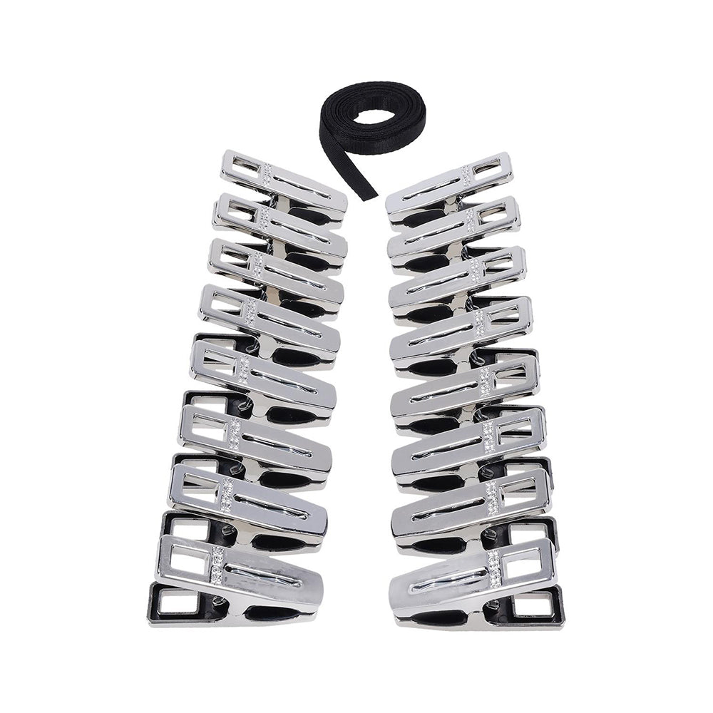 Edge Body Zipper Clothes Pins