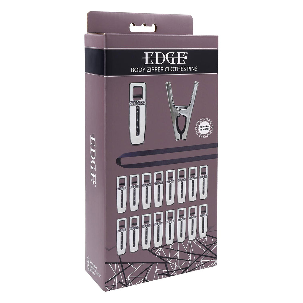 Edge Body Zipper Clothes Pins