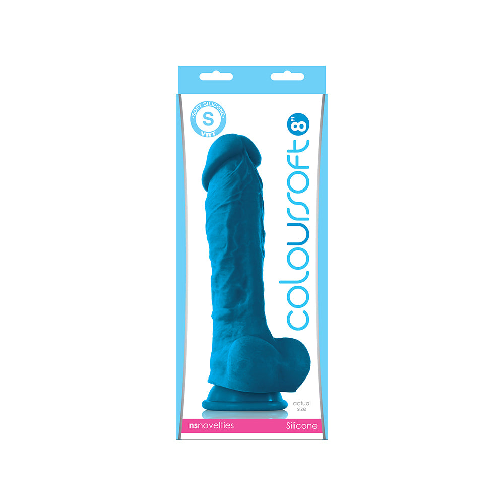 Colour-Soft 8" Soft Dildo