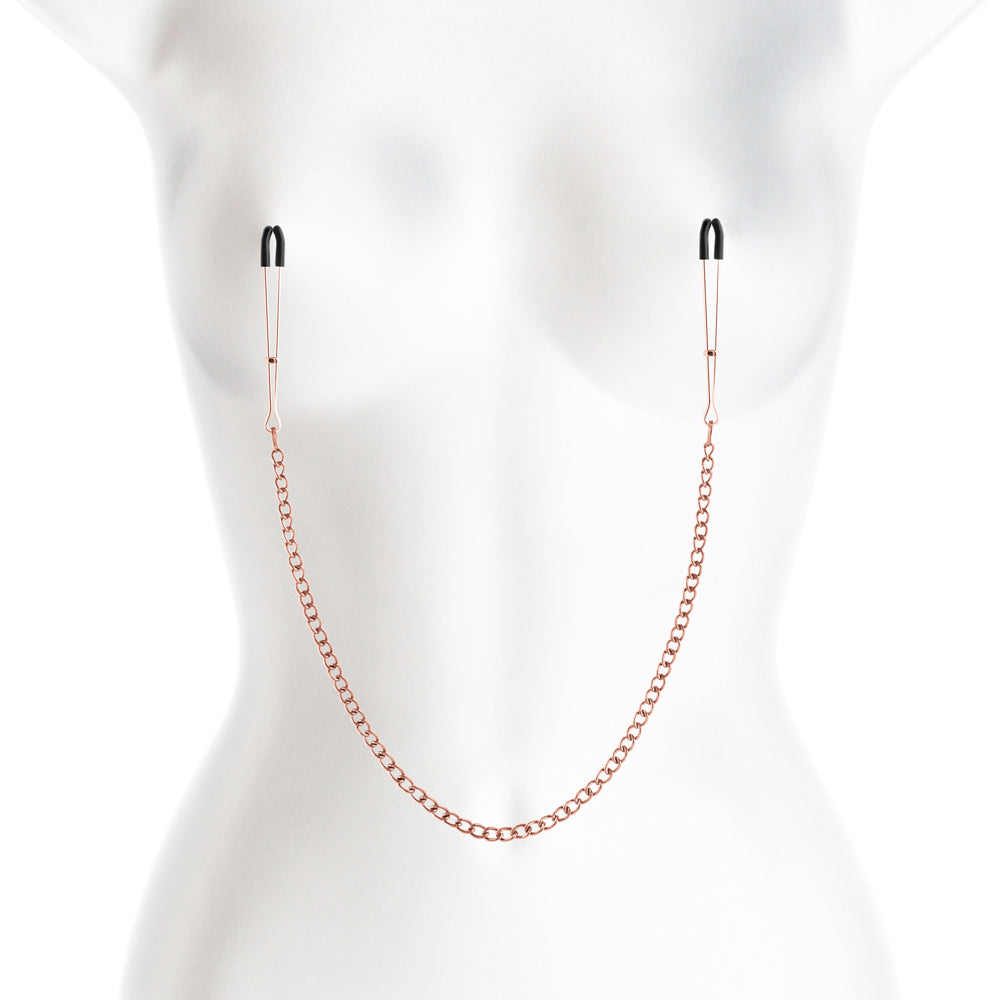 Bound Nipple Clamps Dc3 Rose Gold