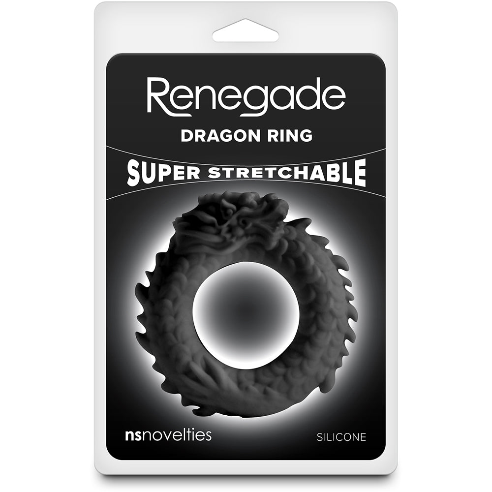Renegade Dragon Ring Black
