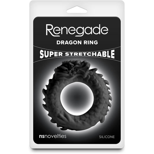 Renegade Dragon Ring Black