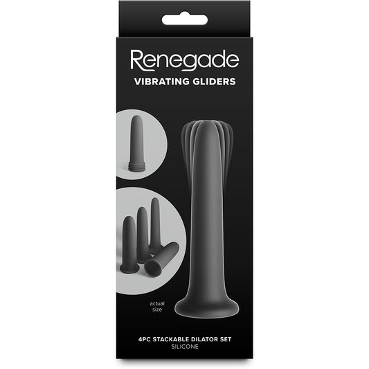Renegade Vibrating Dilators Black