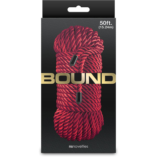 Bound 50 ft Rope Red