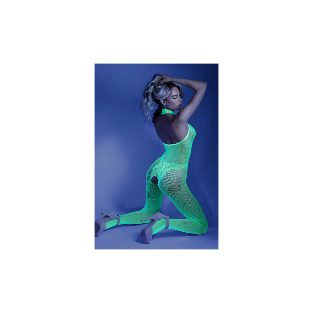 Moonbeam Bodystocking One Size Neon Green