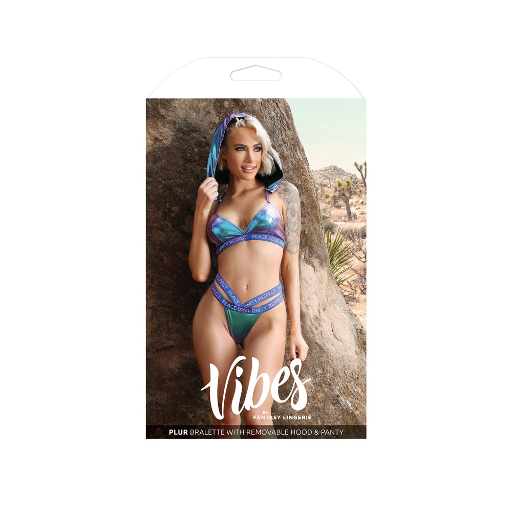 Plur Bralette With Removable Hood & Panty