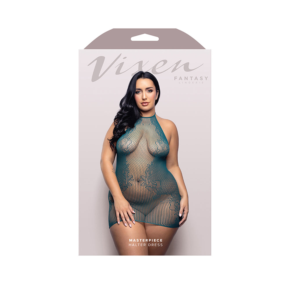 Masterpiece Halter Dress