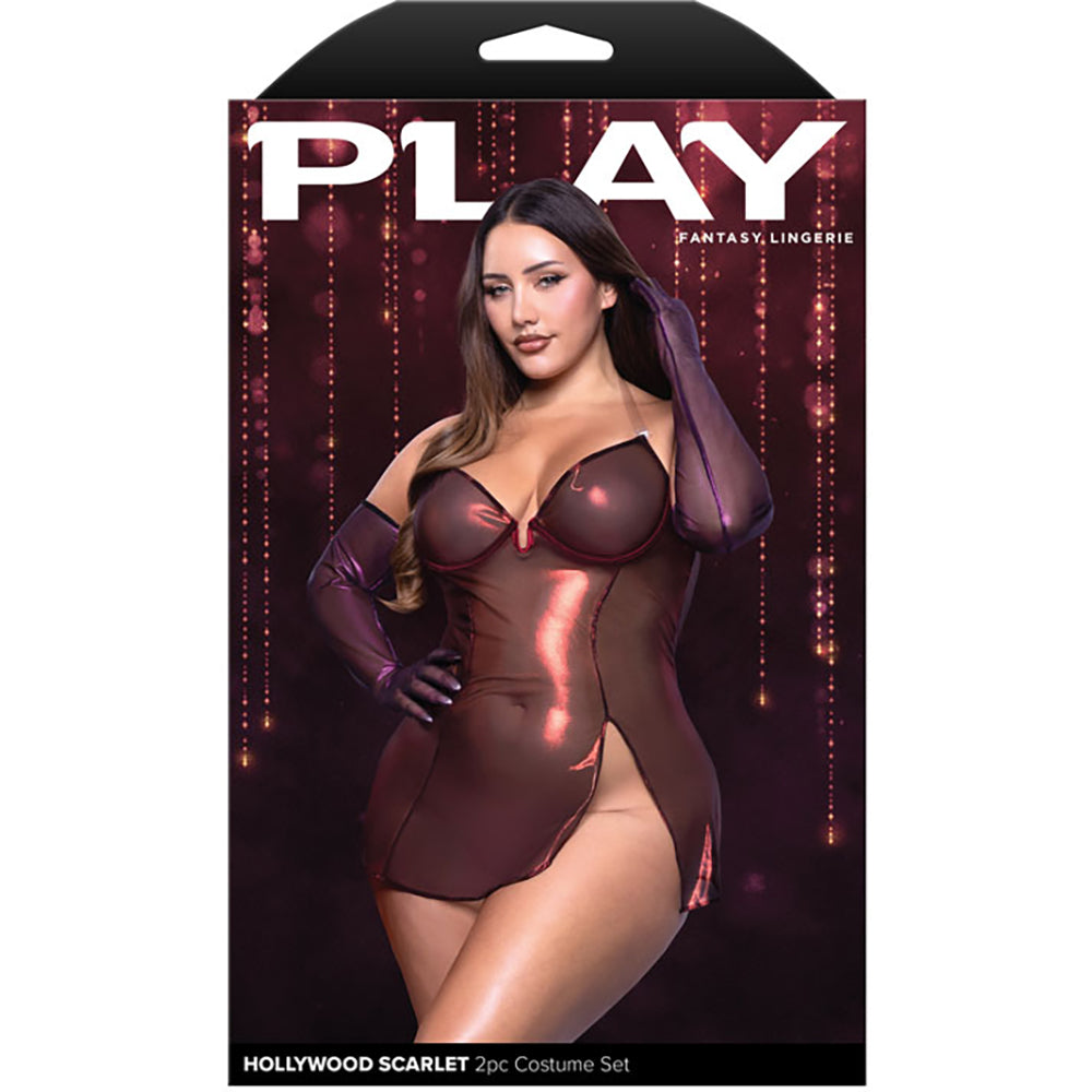 Hollywood Scarlet 2pc Costume Set
