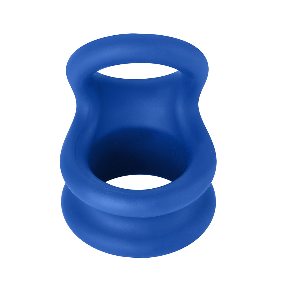 F-20: Balls Stretcher Liquid Silicone 60/77Mm Blue