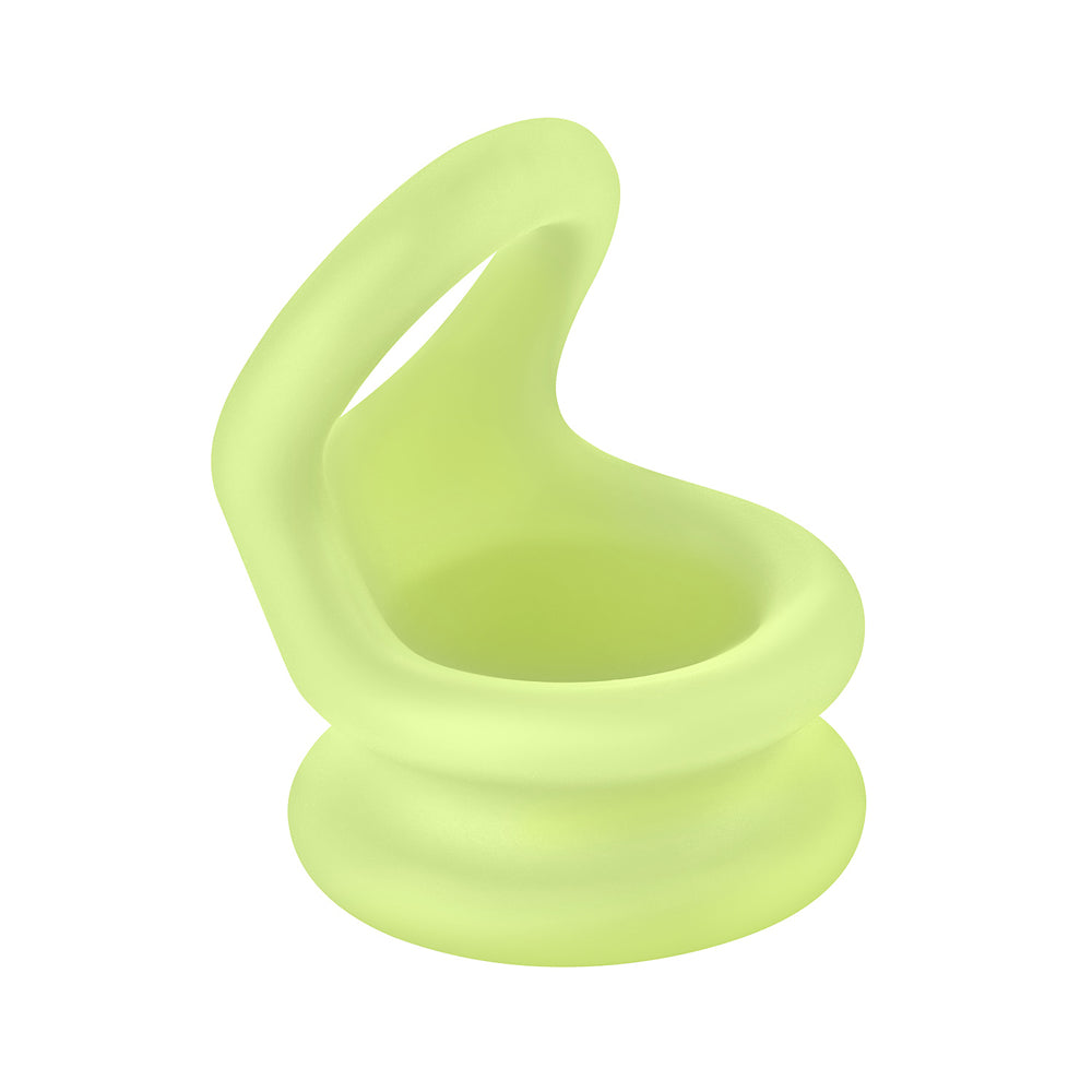 Forto F-20: Balls Stretcher Liquid Silicone 55/72Mm Glow