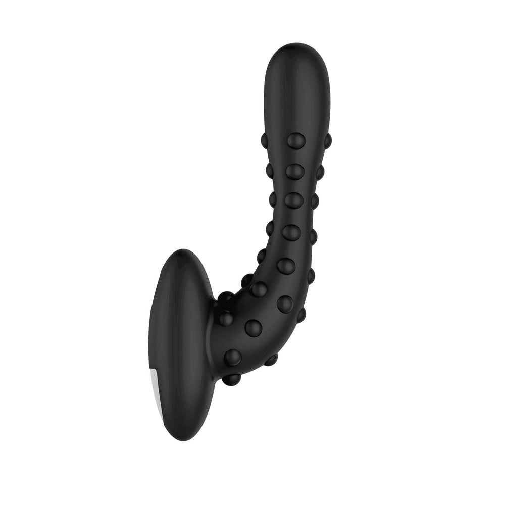 Studded Pro Vibrating Massager Black