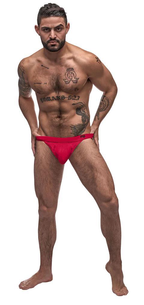 Male Power PURE COMFORT BONG THNG RED436257RESM