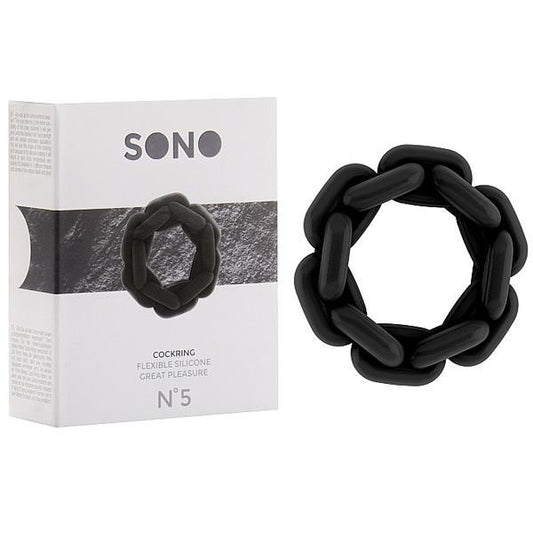 Sono No.5 Chain Cockring Black