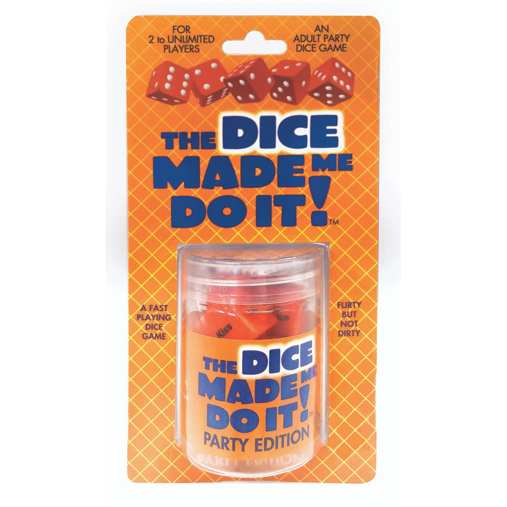 The Dice Made Me Do It Party Edition