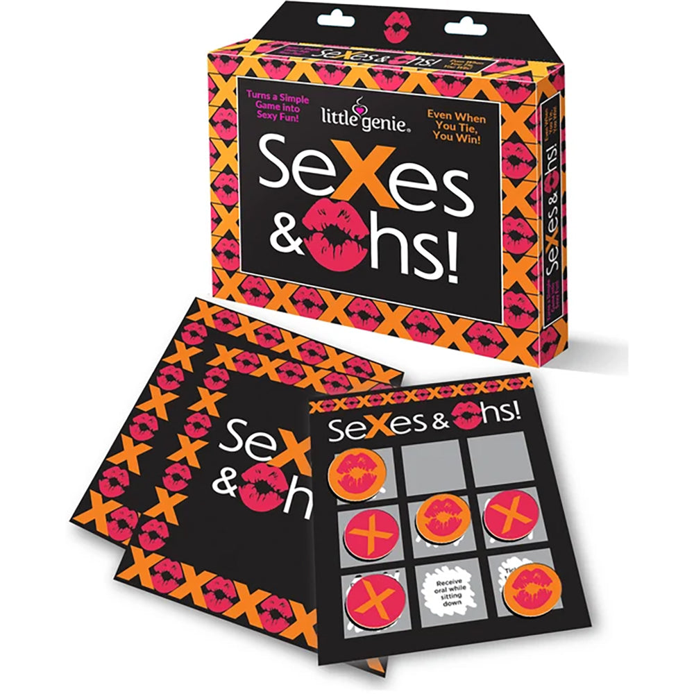 SeXes And Ohs Sexy Tic Tac Toe Scratch Off Game