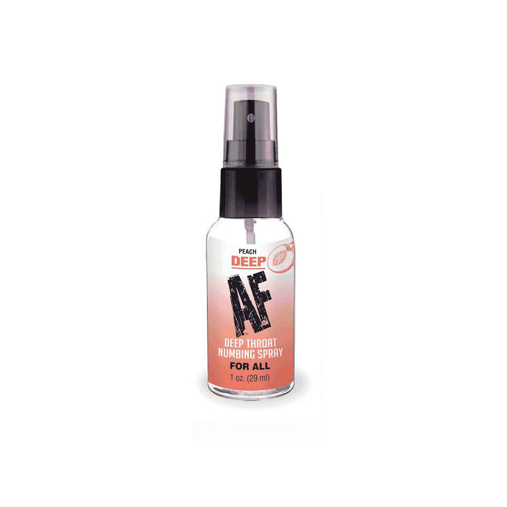 Deep Af Numbing Throat Spray Peach