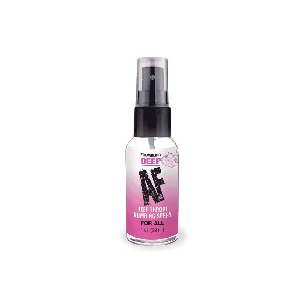 Deep Af Numbing Throat Spray Strawberry
