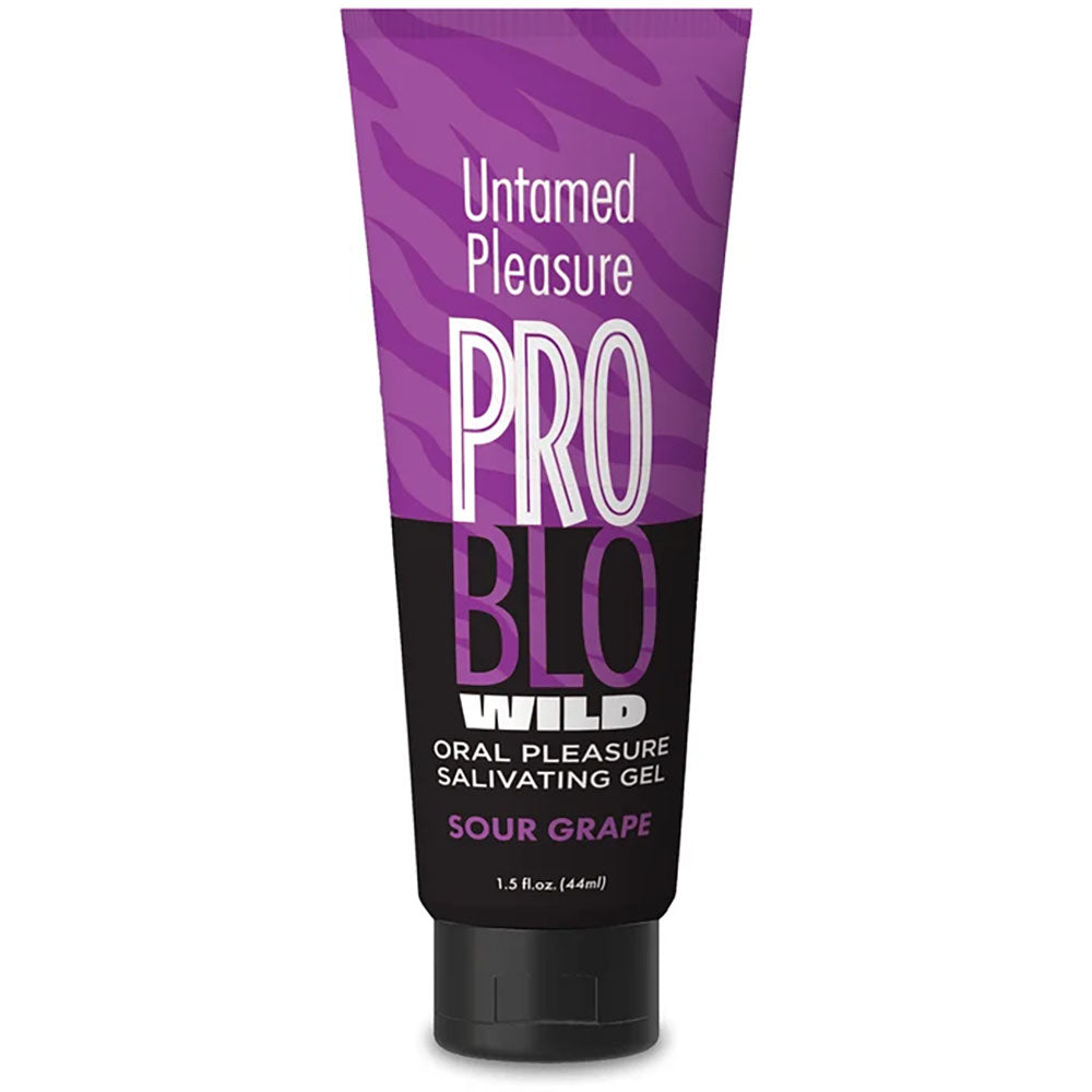 Problo Wild Oral Pleasure Salivating Gel Sour Grape 1.5 oz.