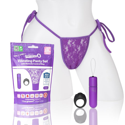 My Secret Screaming O 4T Panty Vibe Grape