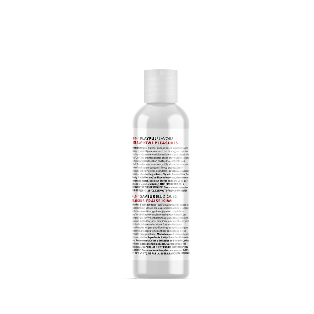 Swiss Navy 4 In 1 Strawberry/Kiwi Pleasure 1 oz.