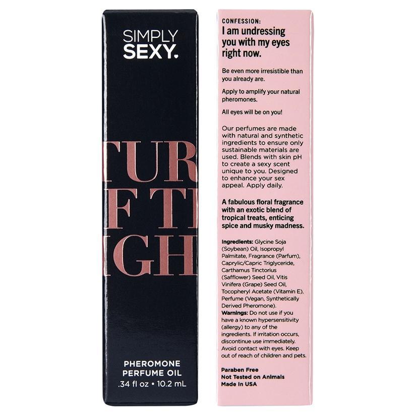 Simply Sexy Confessions Pheromone Oil Roll On-Turn Off The Lights .34oz