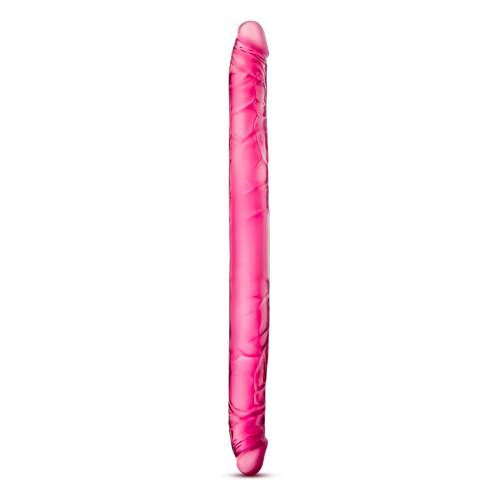 B Yours 16" Double Dildo Pink
