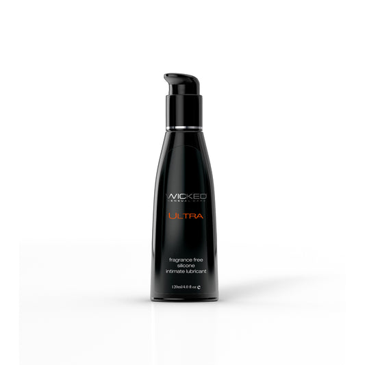 Wicked Sensual Care Ultra Silicone Based Lubricant - 4 oz Fragrance Free