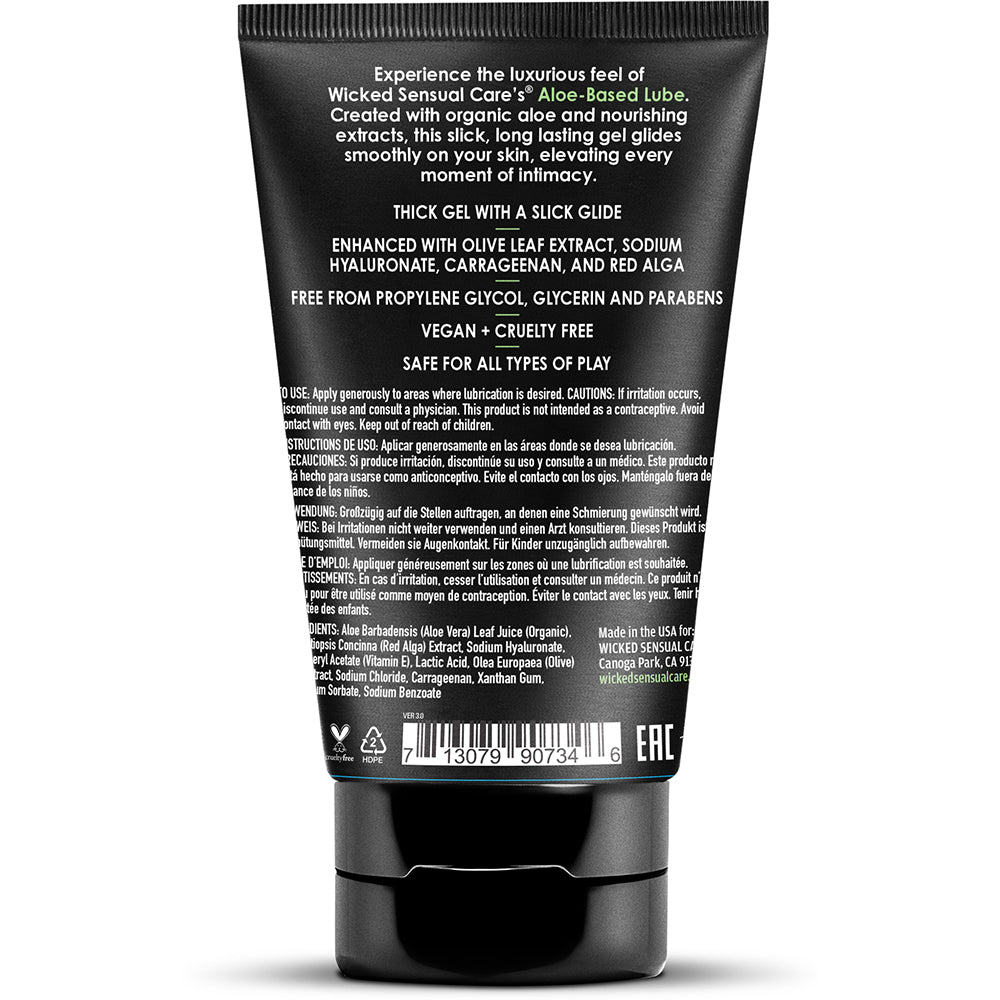 Wicked Aloe Vera Lube 4 oz.