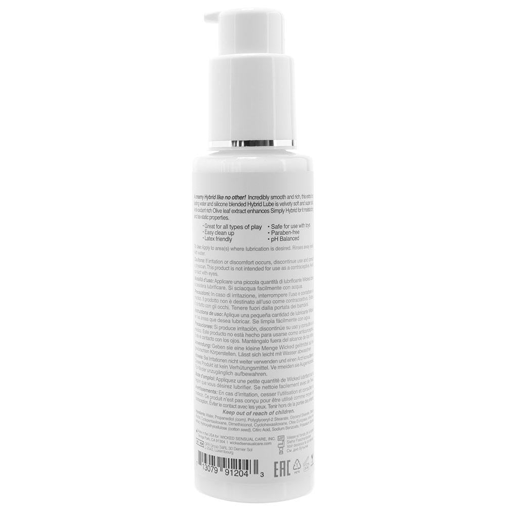 Simply Hybrid Lube 4 oz.