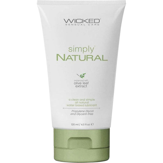 Wicked Simply Natural Lube 4 oz.